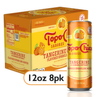 Topo Chico Sabores Tangerine With Ginger Extract Sparkling Water - 96 Fluid Ounce