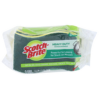 Scotch-Brite Heavy Duty Scrub Sponges - 3 Count