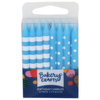 Bakery Crafts Birthday Candles - 16 Count