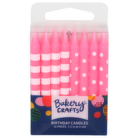 Bakery Crafts Birthday Candles - 16 Count