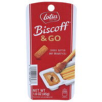 Biscoff & Go Cookie Butter And Breadsticks - 1.6 Ounce