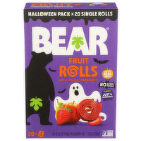 Bear Strawberry Fruit Rolls Halloween - 0.35 Ounce - 20 Count