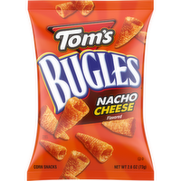 Tom's Nacho Cheese Flavored Bugles - 2.6 Ounce
