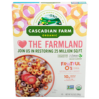 Cascadian Farm Organic Fruitful O's Cereal - 10.2 Ounce