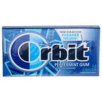 Wrigley's Orbit Sugarfree Gum Peppermint - 14 Count