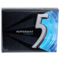 Wrigley's 5 Peppermint Cobalt Sugarfree Gum - 15 Count