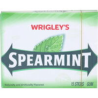 Wrigley's Gum Slim Pk 15 Stick Spearmint - 15 Each