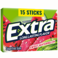 Extra Sugar Free Sweet Watermelon Gum - 15 Count