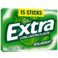 Extra Sugar Free Spearmint Gum - 15 Count