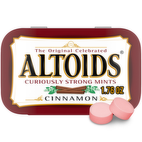 Altoids Cinnamon Breath Mints, Tin - 1.76 Ounce