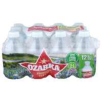 Ozarka Brand 100% Natural Spring Water - 8 Fluid Ounce - 12 Count