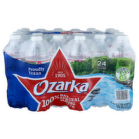 Ozarka 100% Natural Spring Water - 16.9 Fluid Ounce - 24 Count