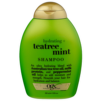 Ogx Hydrating+ Teatree Mint Shampoo - 13 Fluid Ounce