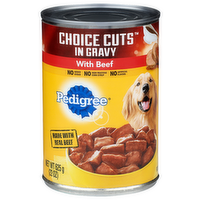 Pedigree With Beef In Gravy Choice Cuts - 22 Ounce