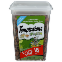 Temptations Mix Ups Treats For Cats, Catnip Fever, Chicken Catnip & Cheese Flavors, Value Size - 454 Gram