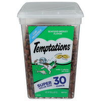 Temptations Treats For Cats, Seafood Medley Flavor, Super Value Size - 30 Ounce