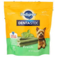 Pedigree Fresh Dentastix Dental Care Treats Toy & Small Breed - 6.857 Gram - 21 Count