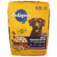 Pedigree Chicken & Steak With Tender Bites Complete Nutrition Adult Dry Dog Food - 14 Pound