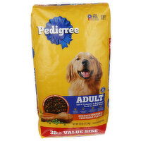 Pedigree Grilled Steak & Vegetable Complete Nutrition Adult Dry Dog Food - 38 Pound
