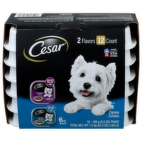 Cesar Made With Real Beef Canine Cuisine 1.2 Kilogram - 0.292 Ounce - 12 Count