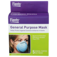Flents General Purpose Face Mask - 5 Count