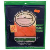 BLUE HILL BAY Smoked Wild Alaskan Sockeye Salmon - 3 Ounce
