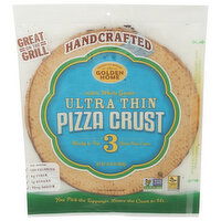 Golden Home Ultra Thin Pizza Crust - 4.75 Ounce - 3 Count