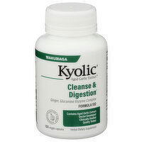 Kyolic Cleanse & Digestion, Formula 102 Enzymes Vegetarian - 100 Count