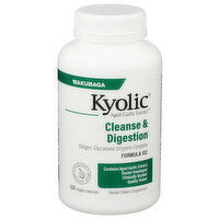 KYOLIC Cleanse & Digestion, Formula 102 Enzymes Vegetarian - 200 Count