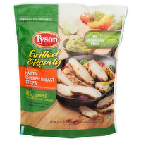 Tyson Grilled & Ready Fajita Chicken Breast Strips - 22 Ounce