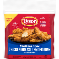TYSON Frozen Southern Style Chicken Breast Tenderloins Family Pack - 40 Ounce