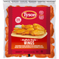 Tyson Buffalo Frozen Chicken Wings, Bag - 2.5 Pound