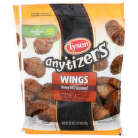 Tyson Any'tizers Honey BBQ Seasoned Wings - 22 Ounce
