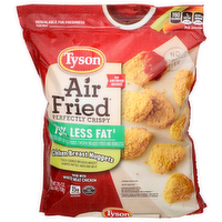 Tyson Fully Cooked Breaded Nugget Shaped Patties With Rib Meat Chicken Breast Nuggets Air Fried - 25 Ounce