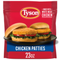 Tyson Frozen Chicken Patties - 23 Ounce