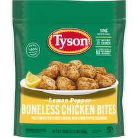 TYSON Frozen Lemon Pepper Boneless Chicken Bites - 20 Ounce
