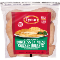 Tyson Boneless Skinless Chicken Breasts. Frozen - 40 Ounce - 1 Count