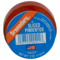 Dromedary Sliced Pimientos - 2 Ounce