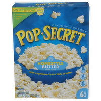 POP SECRET Popcorn Homestyle - 3.2 Ounce - 6 Count
