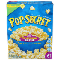 POP-SECRET Movie Theater Butter Premium Popcorn - 3.2 Ounce - 6 Count