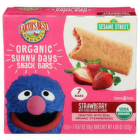 Earth's Best Strawberry 7-Count Sunny Days Snack Bars Og - 0.67 Ounce - 7 Count
