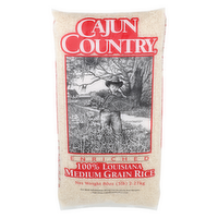 Cajun Country 100% Louisiana Medium Grain Rice - 80 Ounce