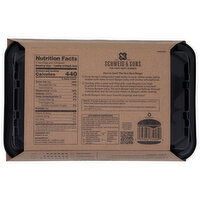 Schweid & Sons The Signature Series Chuck Brisket Patty - 5.3 Ounce - 4 Count