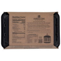 Schweid & Sons Certified Angus Beef Butchers Blend Patty - 5.3 Ounce - 4 Count