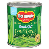 Del Monte Green Beans French Style Fresh Cut - 28 Ounce