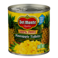 Del Monte In Its Own Juice Pineapple Tidbits - 15.25 Ounce