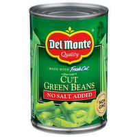 Del Monte No Salt Added Blue Lake Cut Green Beans - 14.5 Ounce