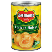 Del Monte Unpeeled Apricots In Heavy Syrup Apricot Halves - 15.25 Ounce