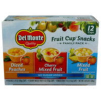 DEL MONTE Dm Fruit Cup Nsa Mix 12 - 0.245 Pound - 12 Count