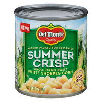 Del Monte Sweet Whole Kernel Summer Crisp White Shoepeg Corn - 11 Ounce